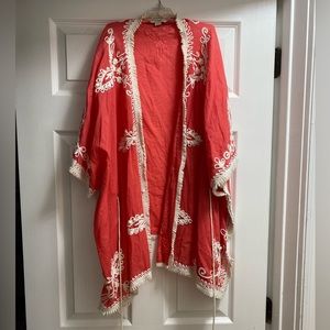 Beautiful coral color top from Boston Proper size medium